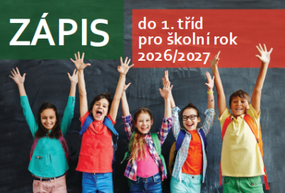 Zápis do 1. třídy pro školní rok 2026/2027