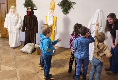 12.12. jsme navštívili muzeum na zámku v Mnichově Hradišti