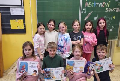 Recitační soutěž 2. a 3.třídy